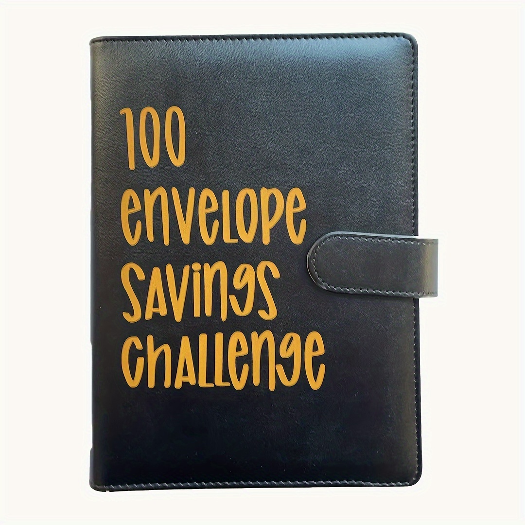 Kit de sobres de desafío de ahorro en efectivo | Sobres y organizador de  cajas para desafío de presupuesto - Libro de desafíos de ahorro de dinero