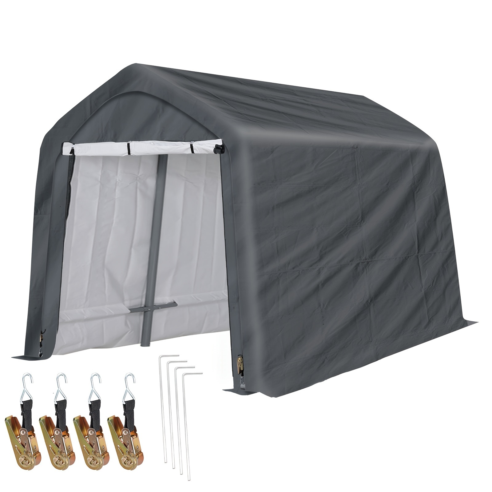 Heavy Duty Storage Shelter Portable Shed Carport Roll Zipper - Temu