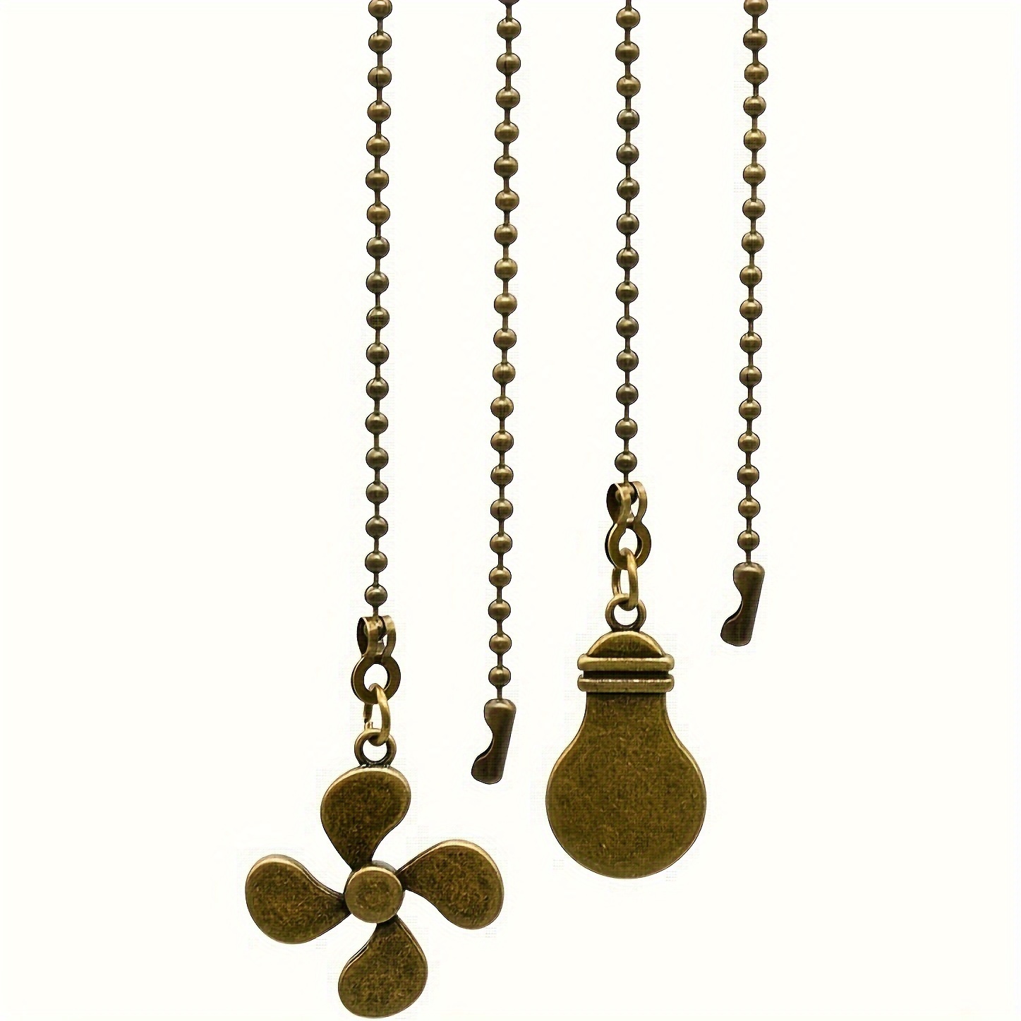 2pcs   fan accessories ceiling fan extender fan bead necklace switch handle fan light handle switch no electricity required no batteries needed no wireless connection needed