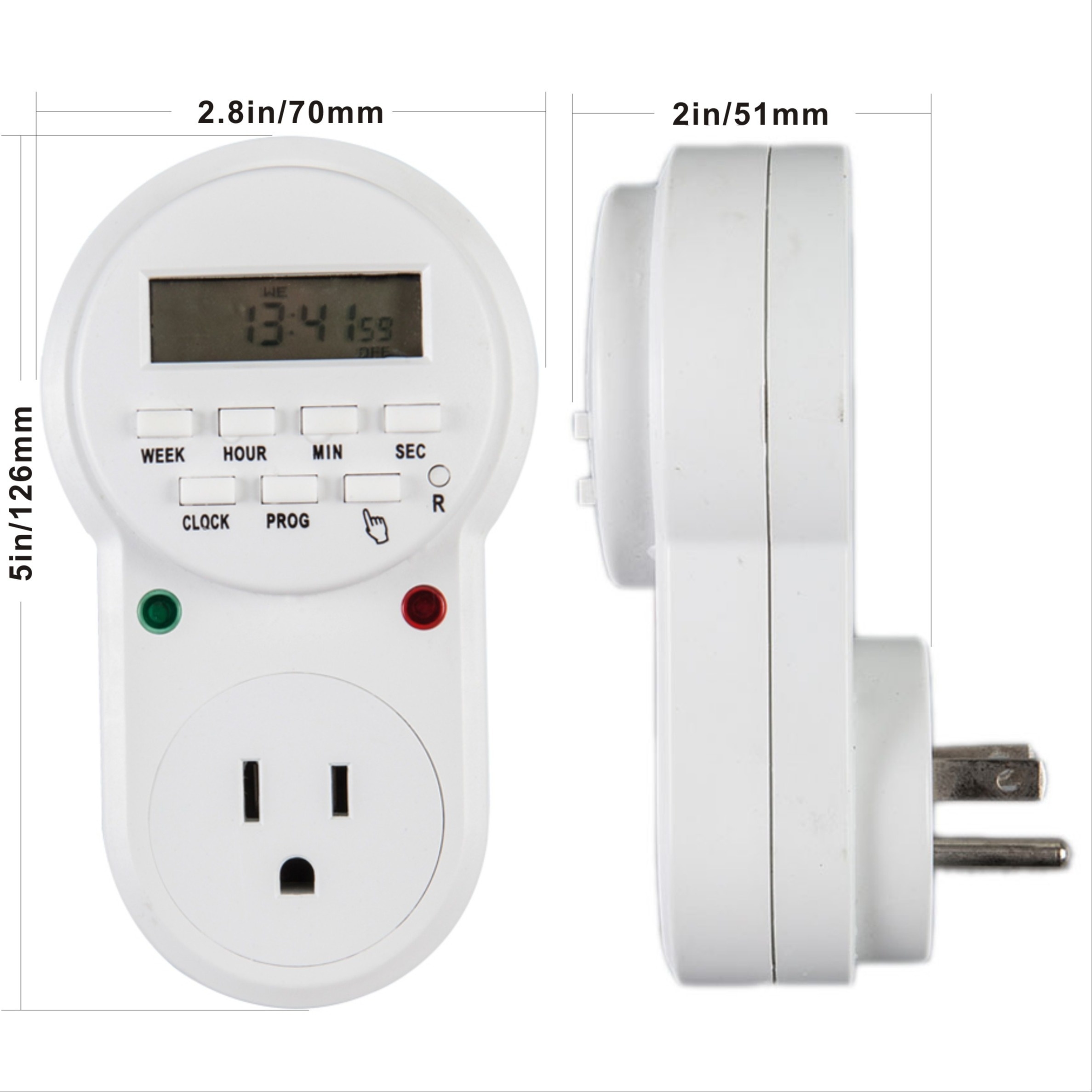 1pc Temporizador Interruptor Temporizador Programador - Temu