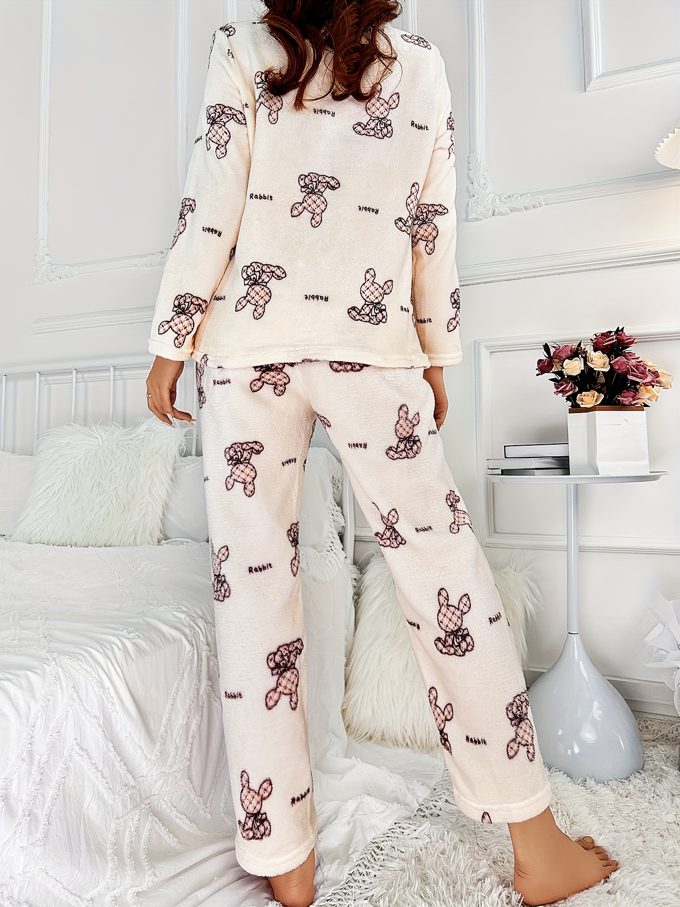 Sweet Bunny Pajamas - Women's Pajama Set