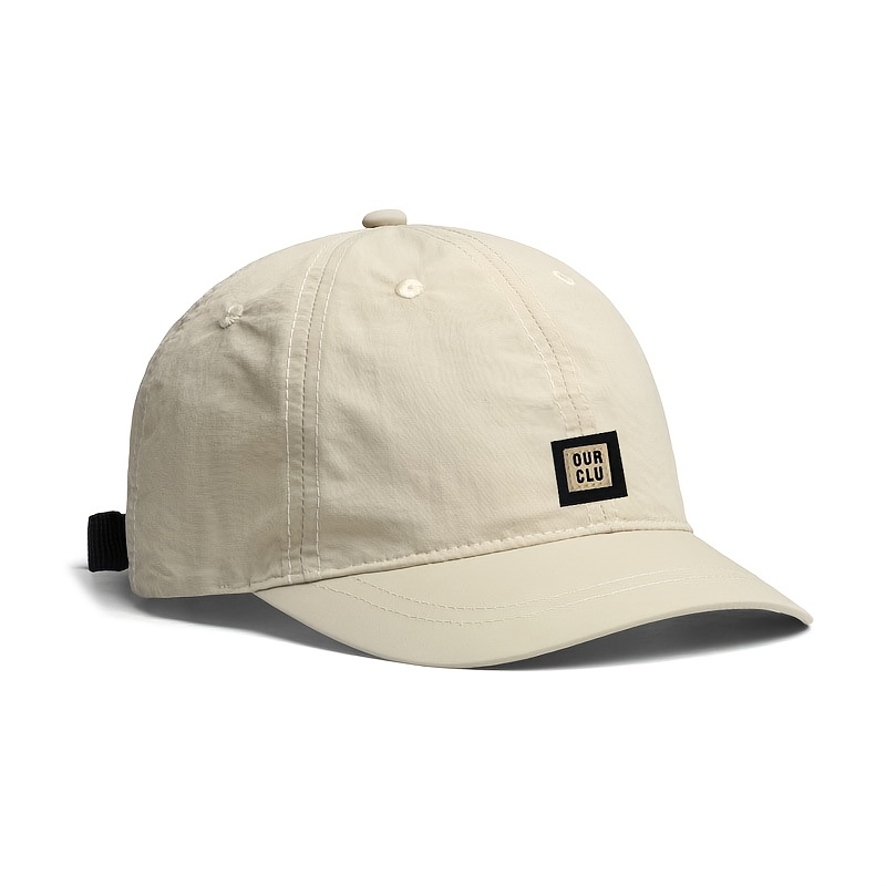 Outdoor American Short Brim Hat, Vintage Baseball Cap