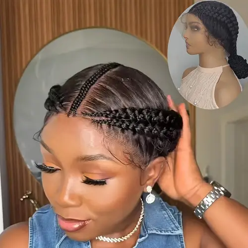 braided wigs sold on Temu United States