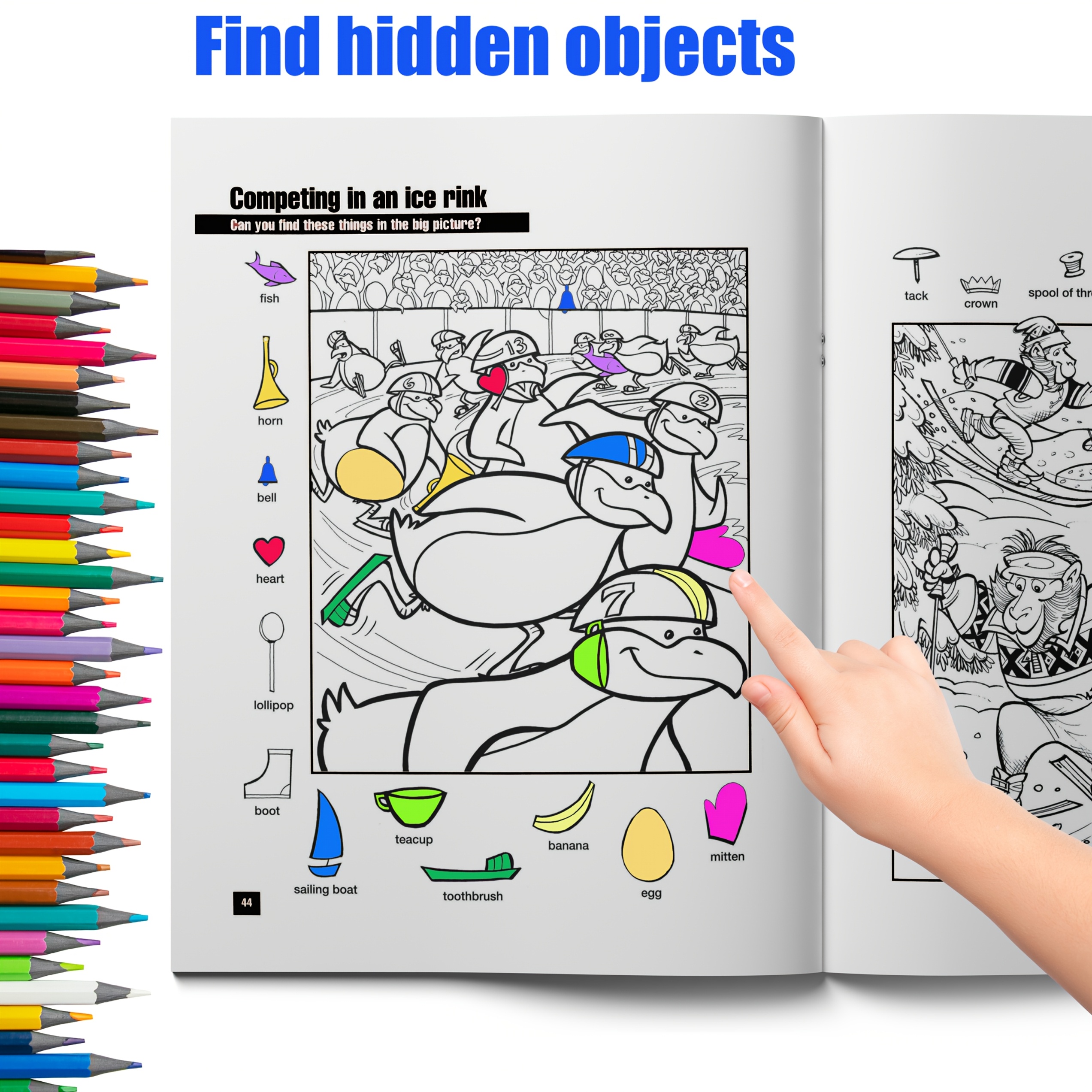 Hidden Picture Adventure: A Fun Seek-and-Find Book to Improve Focus, Attention, and Observation Skills in Children
