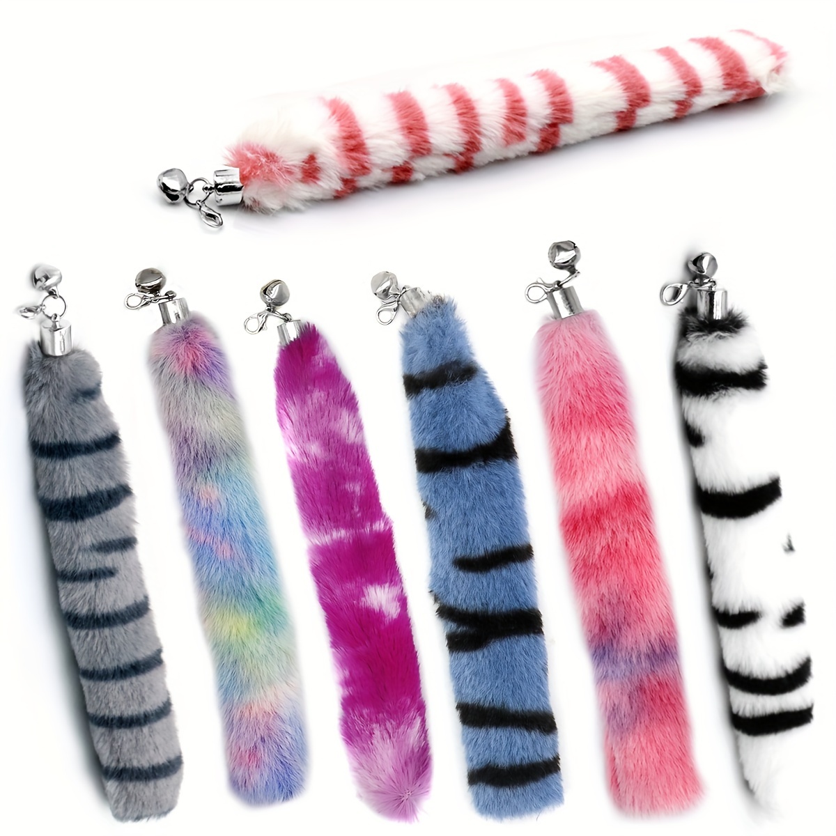 

Interactive Cat Teaser Wand & Crinkle Paper - Polyester, All-breed Fun, Random Color