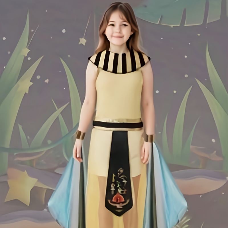 egyptian girls costume sold on Temu United States
