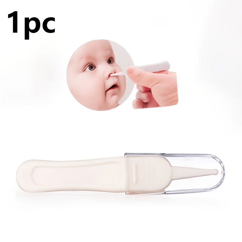 1 Stück/3 Stück Nasensauger für Babys, Pinzette für die tägliche Pflege von Babys, Sauger mit runder Spitze, zufällige Farbe