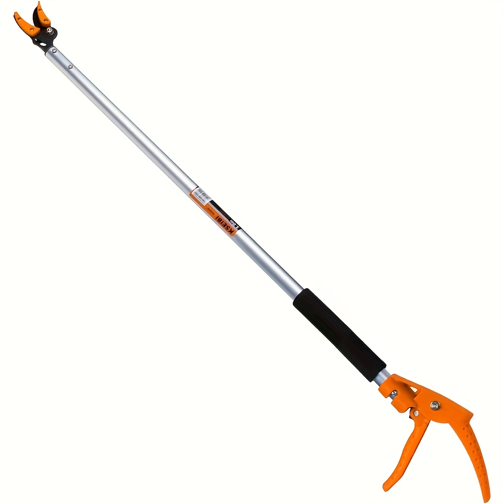 

Ergonomic Bypass Trimmer - Lightweight Aluminum, Rust-resistant, Up To 3.5ft Cutting Capacity, Ideal Gardening & Pruning, Cutting And Holding, 1/4 Inch Cut,