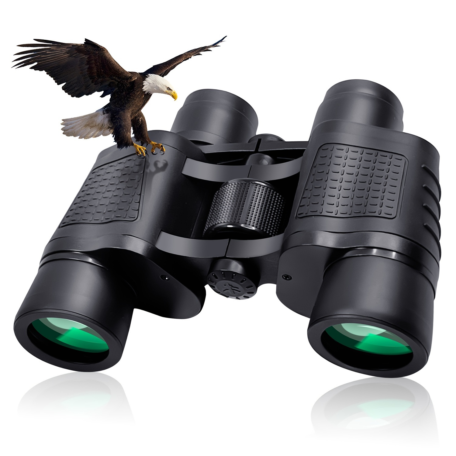 TEMU Hd High Powered Binoculars For Adults - 10x50 Long Range Compact Binoculars With For Bird Watching, Sports Games, Travel, Hunting, Theater, -