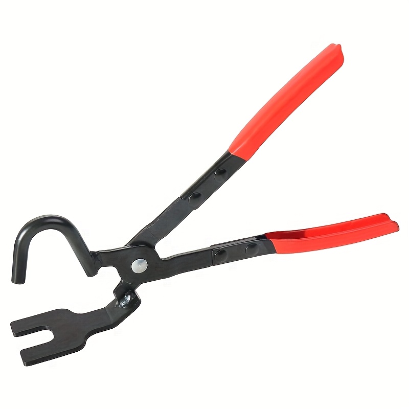 TEMU Universal Car Exhaust Rubber Pad Pliers Exhaust Pipe Gasket Removal Pliers Exhaust Hanger Removal Puller Anti-slip Handle Tools