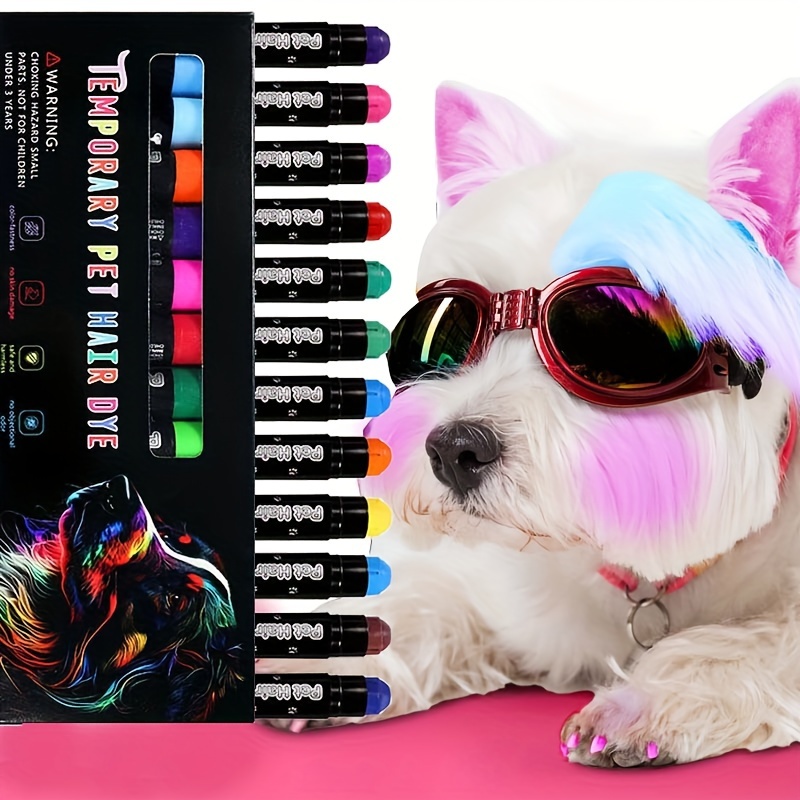 Washable dog hair sales dye