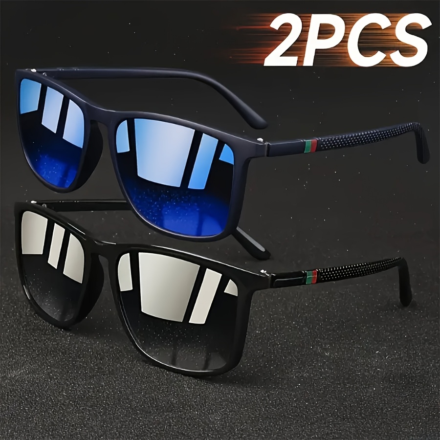 Classic Rectangular Men'S Glasses, Comfortable And Lightweight Black Frames, an Ideal Choice for Gifts