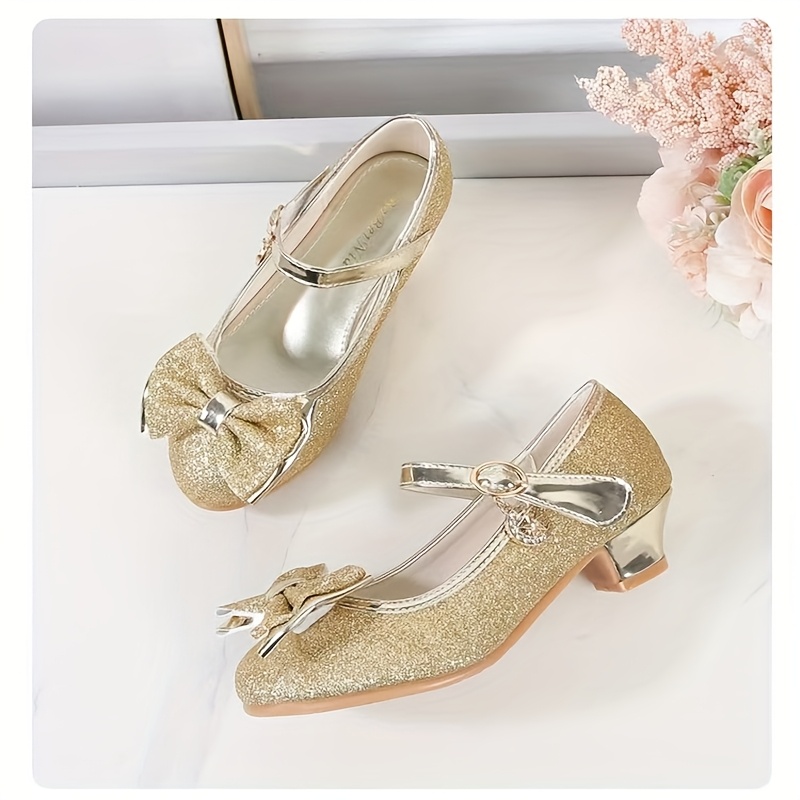 girls gold dress shoes Winona Crochet Dress main image 0