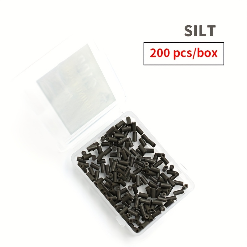 TEMU 200pcs Carp Fishing Additions Hook Tube Anti- Rig Tubing Fit Over /4/6/8 For Carp Fishing Tackle