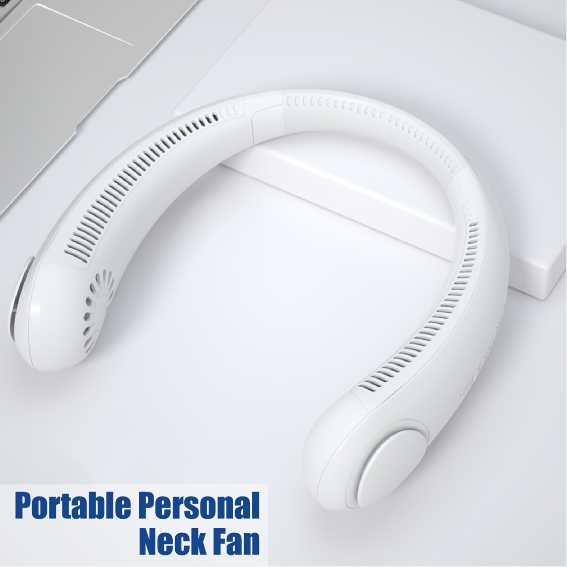 TEMU ! Personal Portable Air Conditioners Bladeless Fan Air Cooling Pedestal Fan, Powerful 3-speed Cooler Camping Rv Motorhome Campervan Tent Cooling