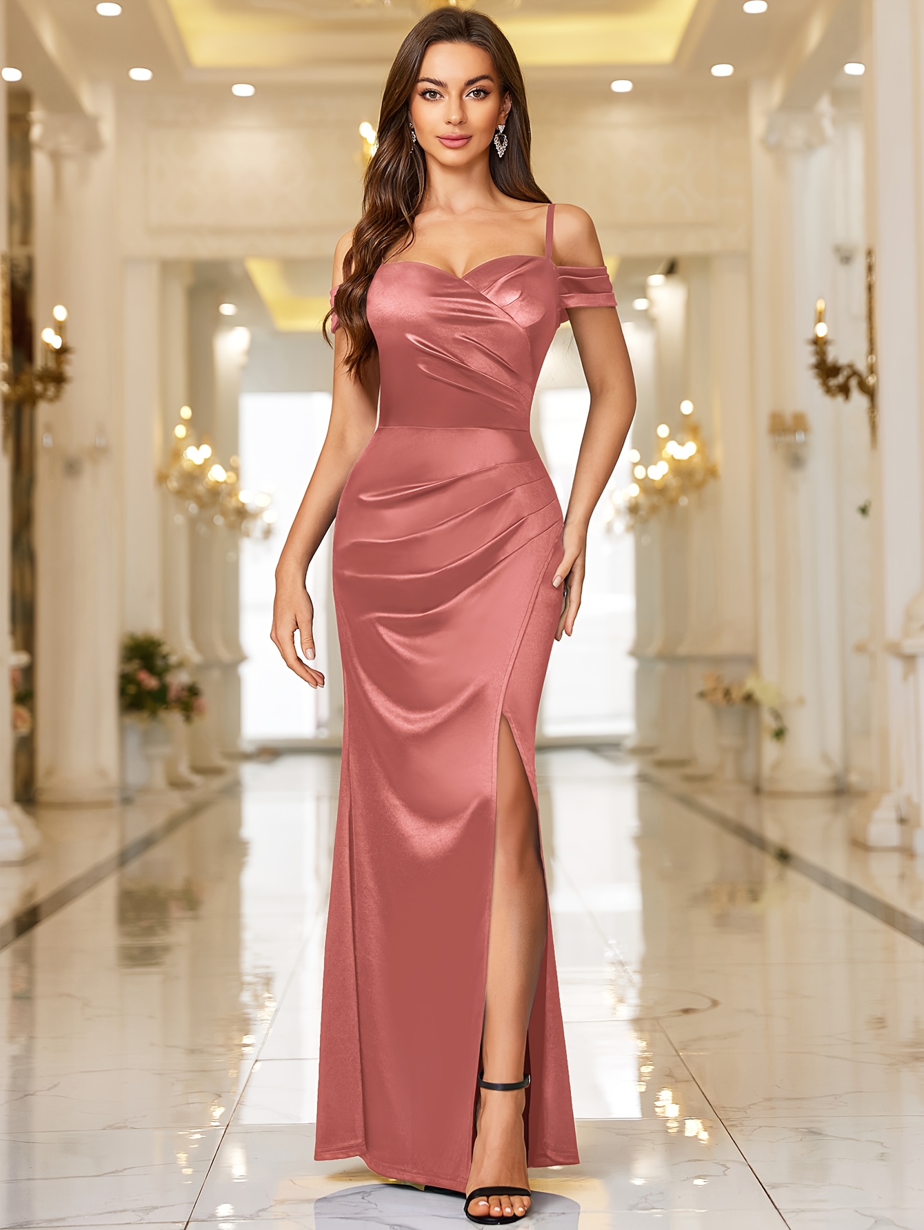 Pink Cocktail Dresses Shein Pink Dresses SHEIN