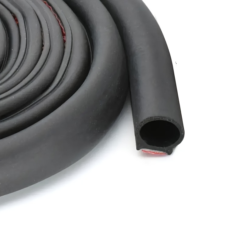 Image of 6m Extra-large D-shaped And Truck Door Weatherstrip - Automotive Door Rubber Seal