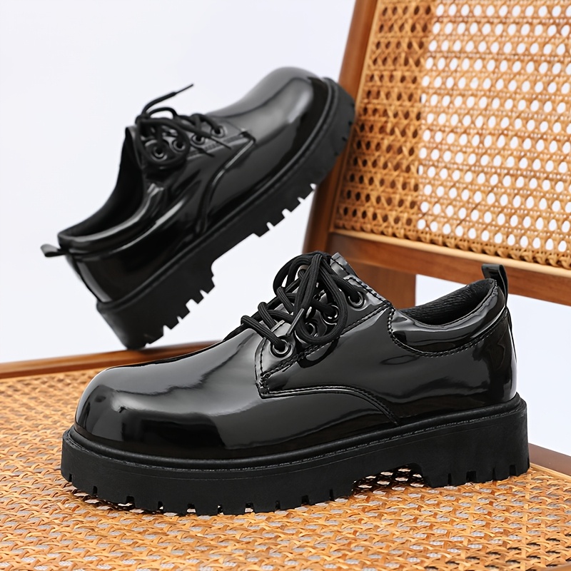 slim fit dress slacks Kelly Mens Ballroom Dance Shoe - Black Leather main image 0