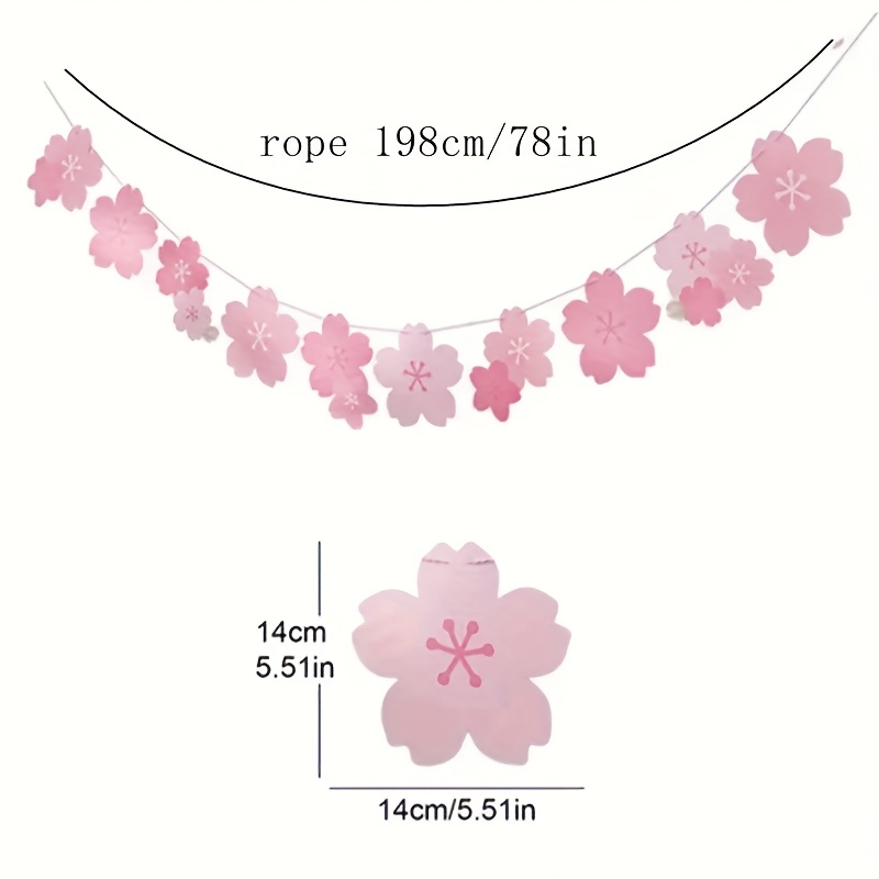 Image of A Versatile And Reusable Cherry Garland Decoration, Suitable For Outdoor Events, Family Gatherings, Birthday Parties, Weddings, Valentine's Day, And Festive Decorations
