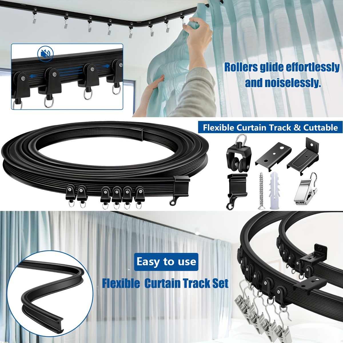 flexible gardinenstange