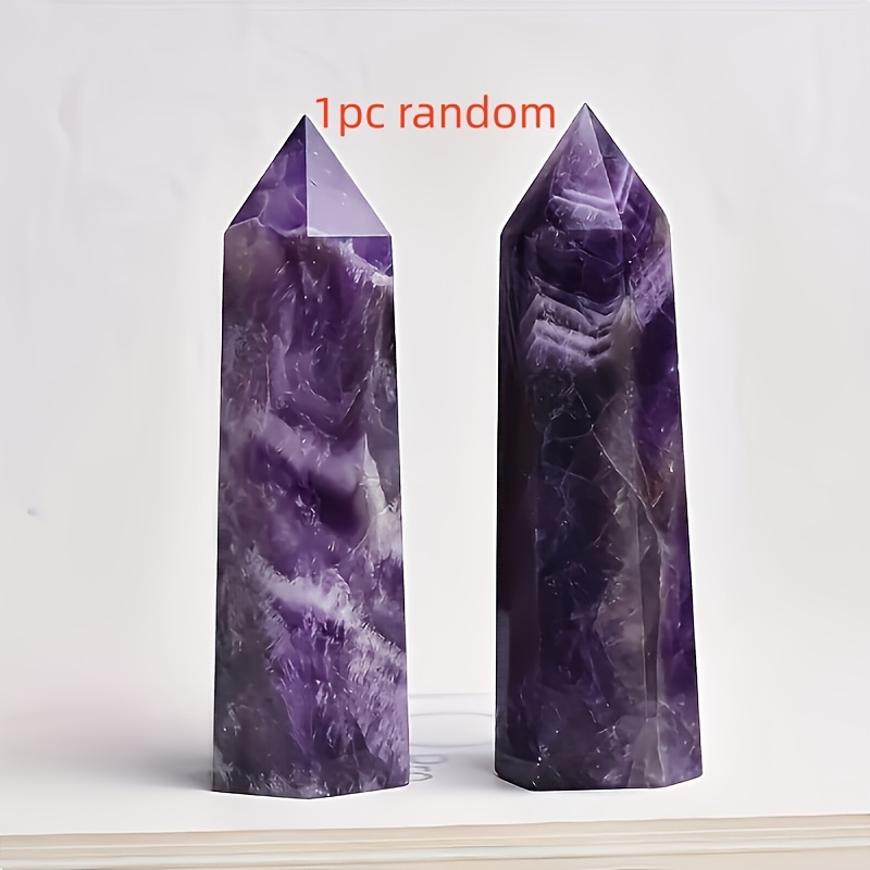 E-shop Schöner Traum Amethyst Turm, Kristall Deko Handwerk, Familien Themen Kristallsteine für - und Gartendekoration, Geschenke, Paare, Liebe