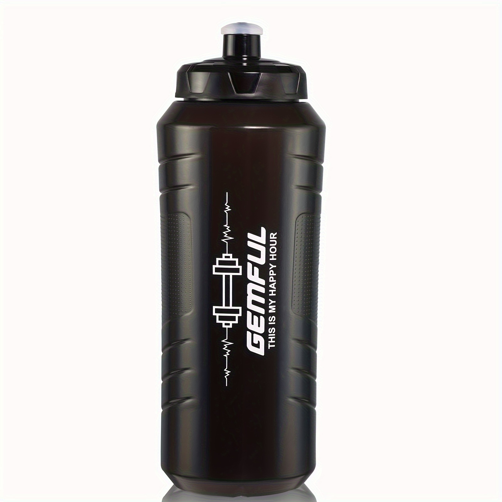 Image of Synthetic Gemstoneful Hockey Water Bottle Squeeze Sport Bottles Leakproof Easy To Grip Design For Running, Gym & Outdoor
