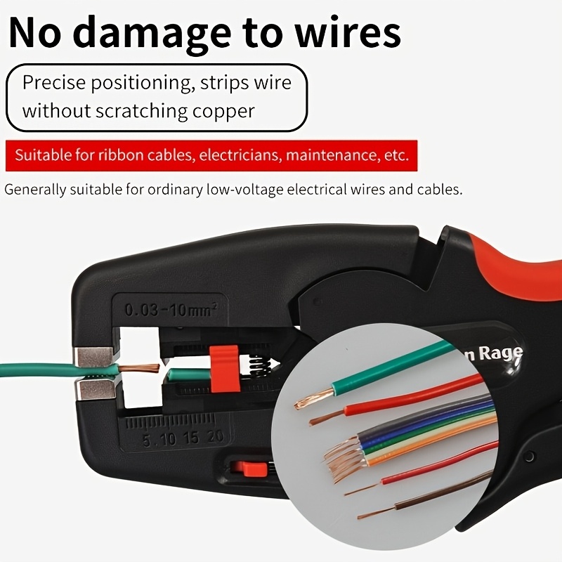 TEMU Lightweight -one Wire Stripping Pliers, Compact, Portable, And Lightweight Model, New Multi-functional Stripping Pliers, Lightweight -one