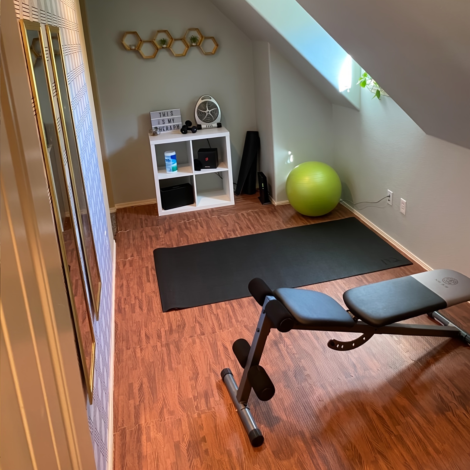 12pcs exercise mat eva 60 x 60cm 1cm thick interlocking foam