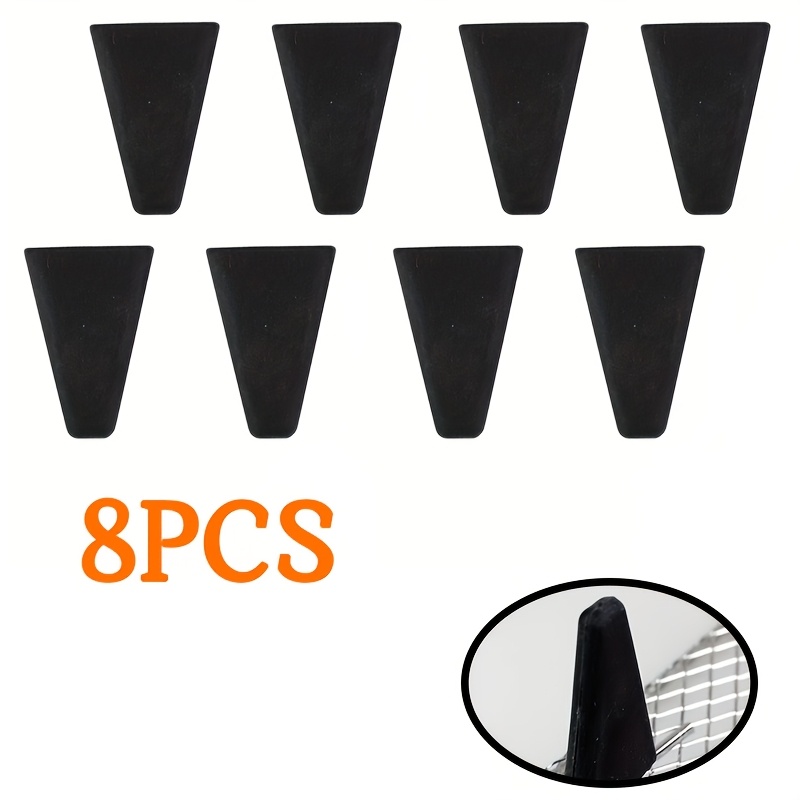 Image of Air Fryer Additions 8pcs Set - Triple Layer Grid Rack, Silicone Cover, Dehydration Rack, And High-angle Corner Buffer Pads, Cooking, Kitchen Appliance Additions, Durable Cookware, The Food