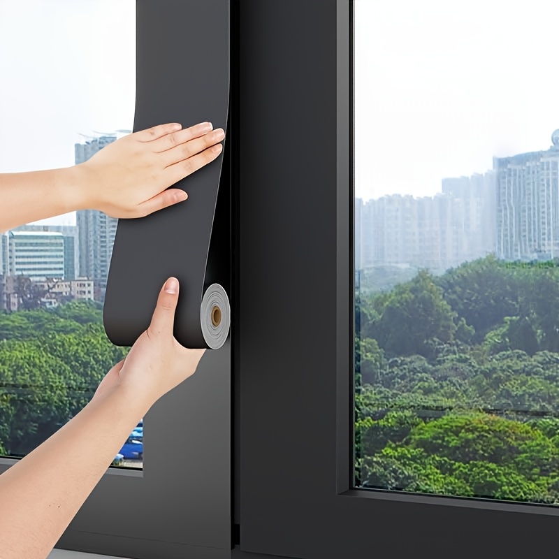 Image of 1 Roll, Window Frame Renovation Decorative Strip, Balcony Door And Window Waterproof Sunshade Color-changing Film