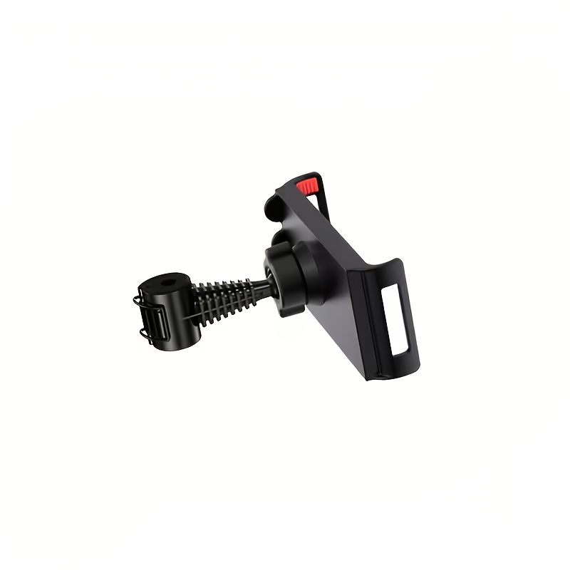 1pc Car Rear Seat Phone Holder, Vehicle Rear Headrest Live Streaming Accessories, Car Phone Holder, 360-degree Rotatable, Suitable For 4 To 12-inch Tablets Phones