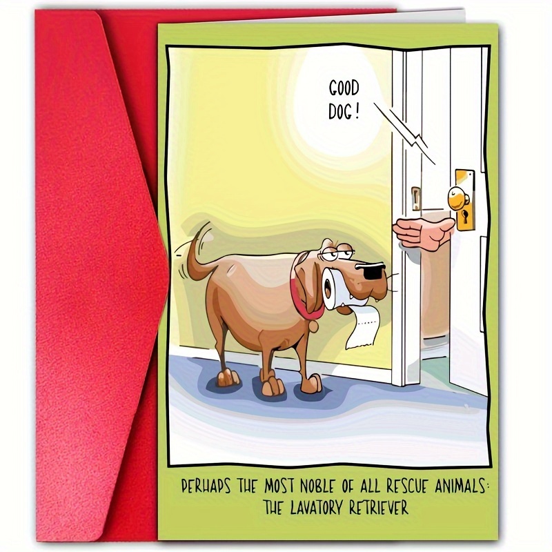 

Dog- - For Anyone, & - Unique Greeting