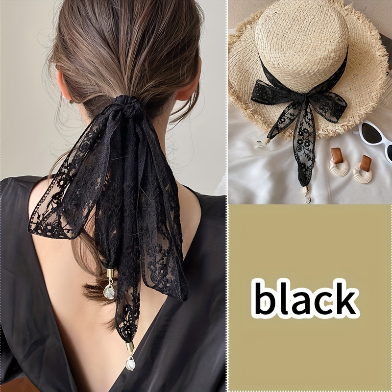 Internet Celebrity Gentle Girl Hair Tie Retro Old Braided Hair Towel  Twist Braid Waist Belt Green Decorat