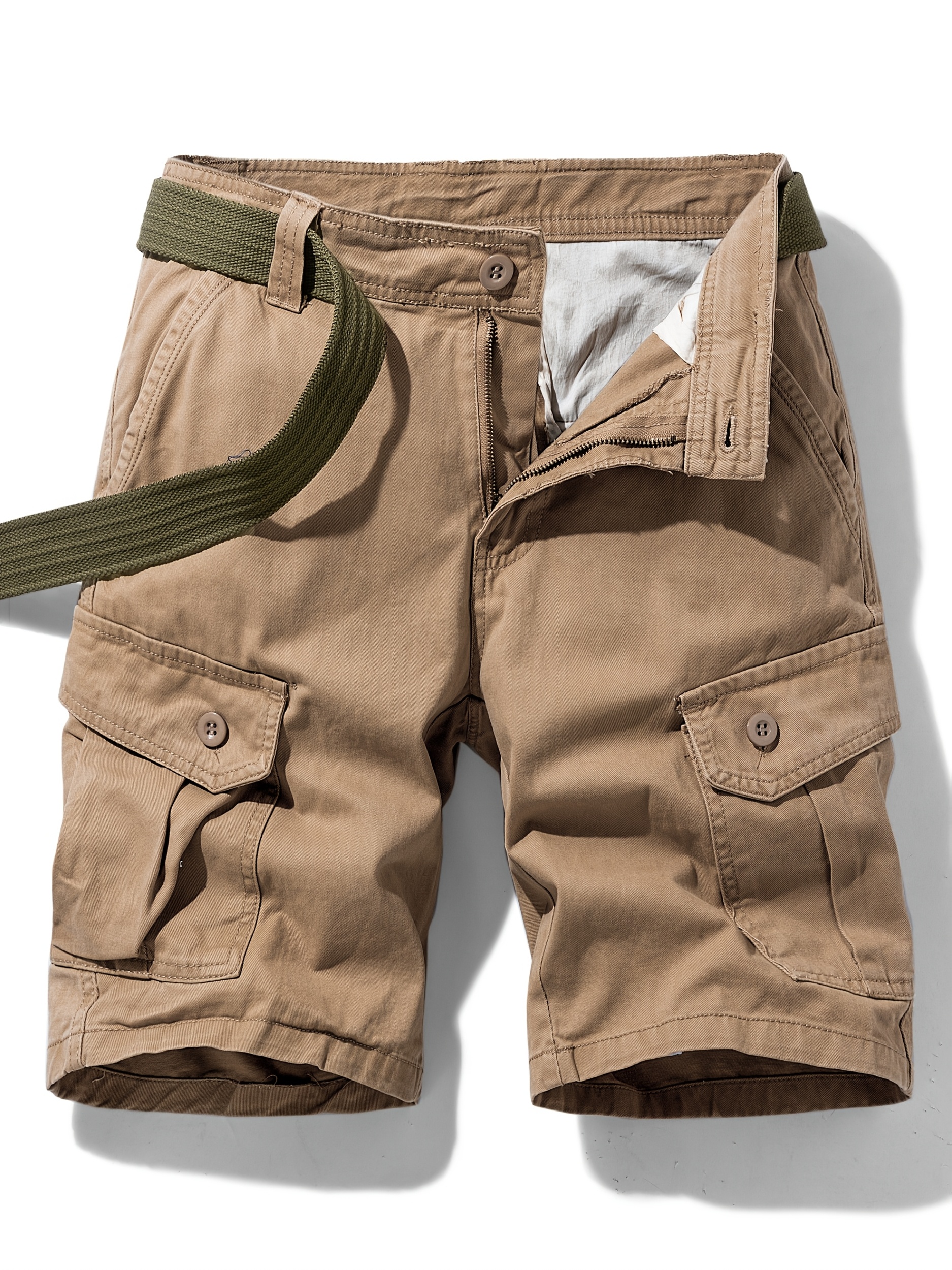 shorts cargo homme en coton premium shorts décontractés Temu