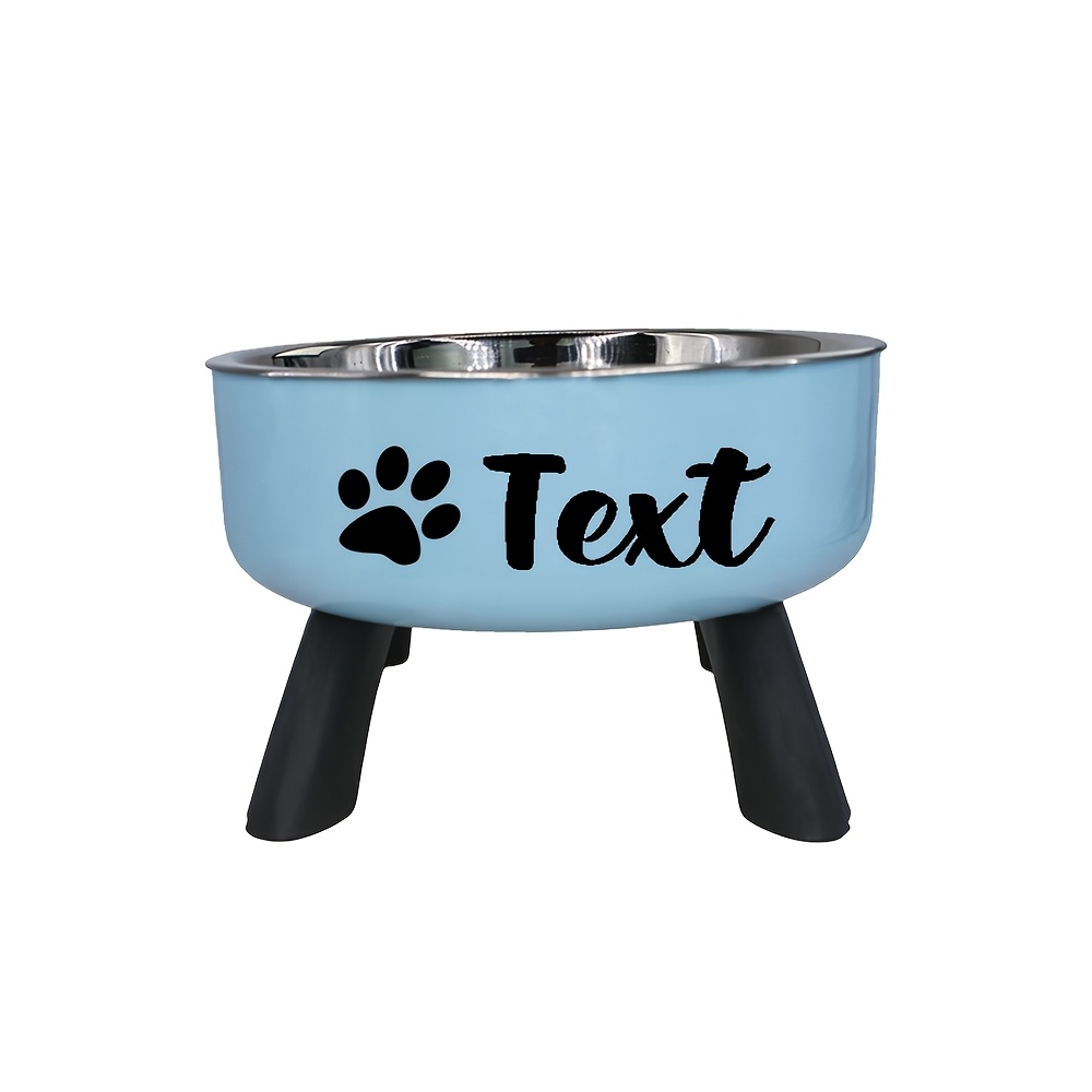 Customized Cat Bowl with Automatic Drinking Water Feature