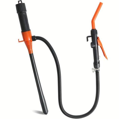 portable fuel transfer pump battery powered liquid transfer pump with nozzle battery not included 2 4 gallons per minute portable liquid transfer pump high fuel transfer pump for gasoline kerosene