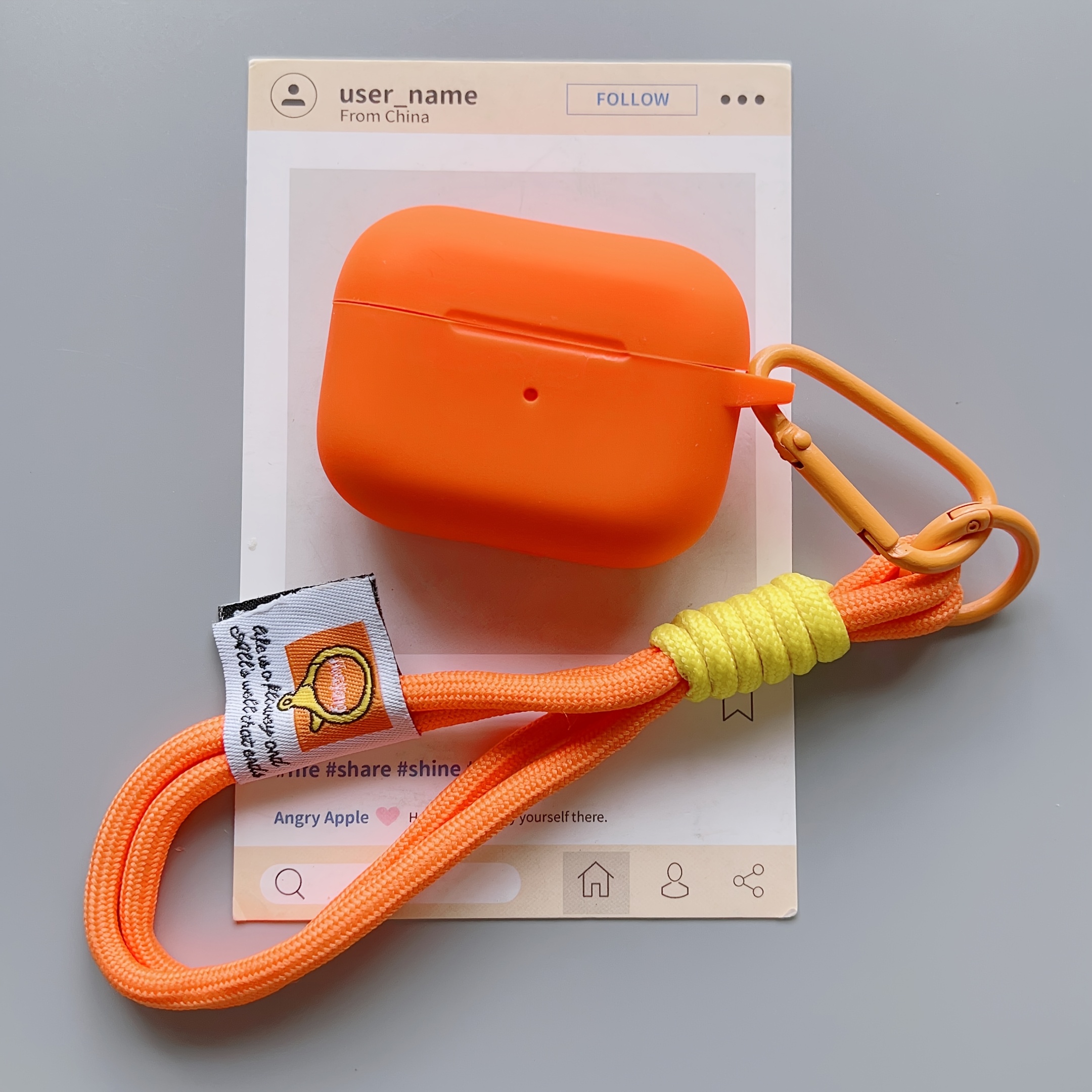 E-shop Geeignet für Apple , Schutzhülle 2025, neue Silikonhülle, kompatibel mit AirPods Pro 2, mit Schlüsselband, Reisezubehör, modische, kratzfeste,