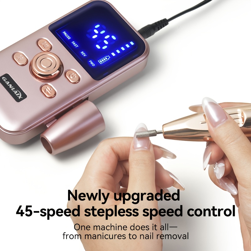 USB Rechargeable Electric Nail Drill Kit