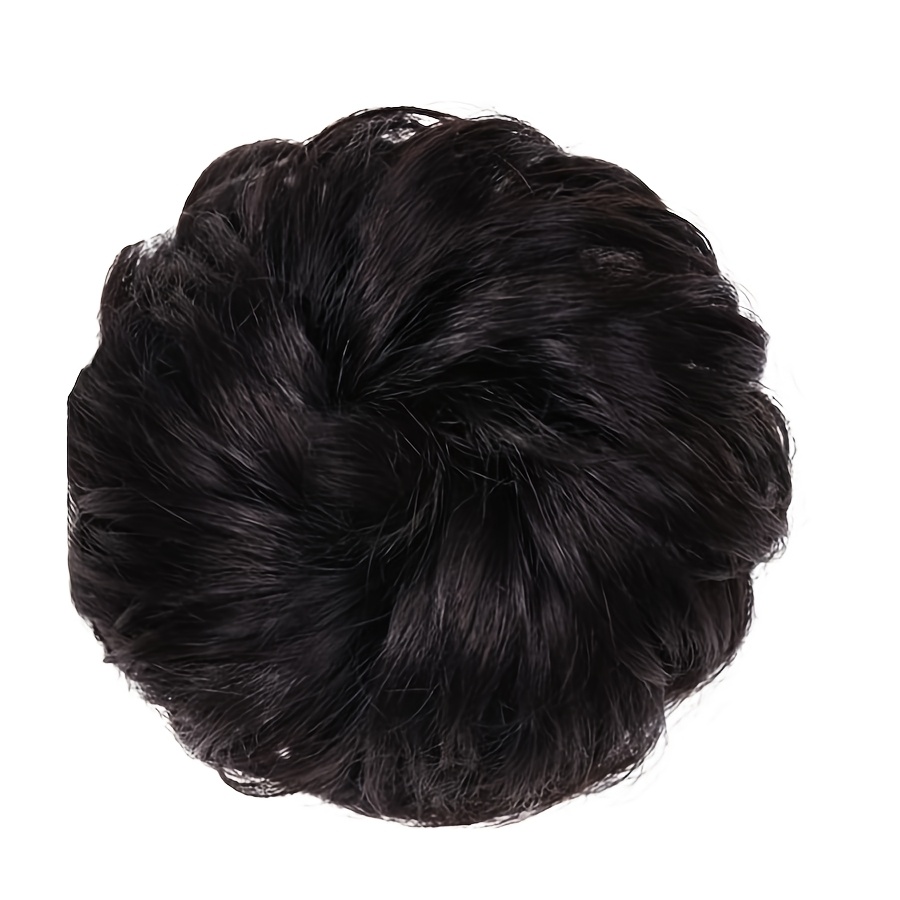 Basic Adult Wig With A Bud Design, Resembling A Headband, With Curly Hair Additions