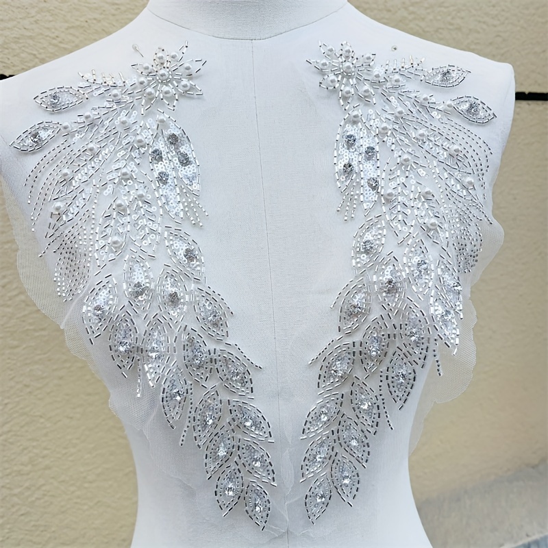 Rhinestone Beaded Applique - Temu