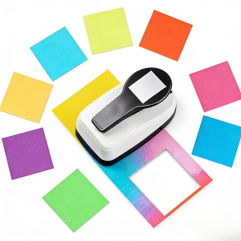 TEMU Heavy-duty Metal Paper Cutter And Hole Punch - A Precision Craft Tool. Tool Dimensions: 12cm*8cm*7.5cm. Suitable For Scrapbooking, Card Making,