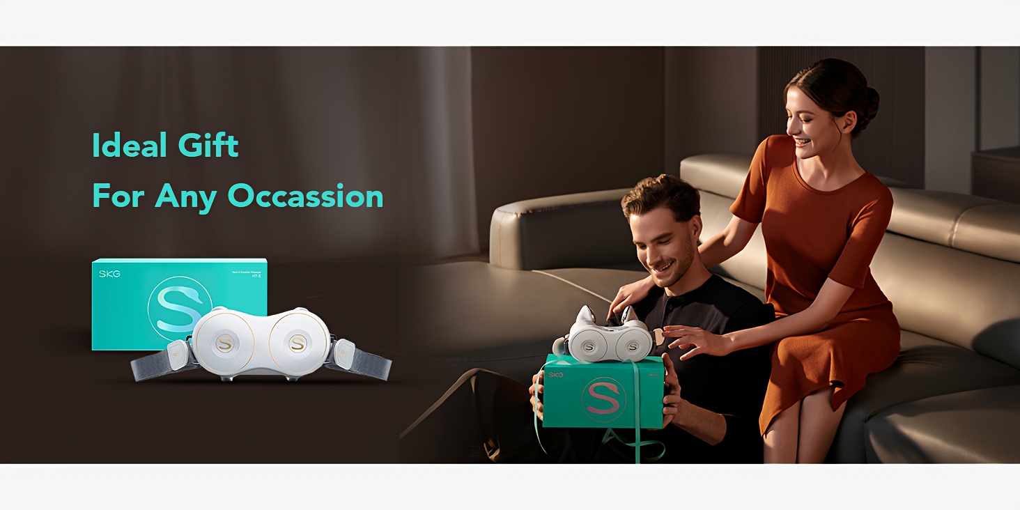   h7 e cervical massager a portable electric massager offers four hot compress   and massage   for shoulders neck back and legs   suitable for use at home     mothers day gift back scratcher Product details 4