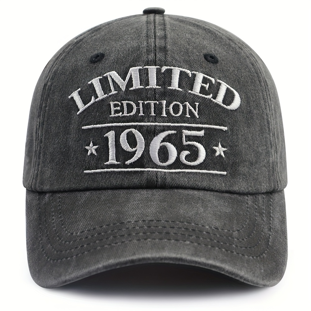 60th birthday gifts for , adjustable 1965 baseball cap  display picture 1
