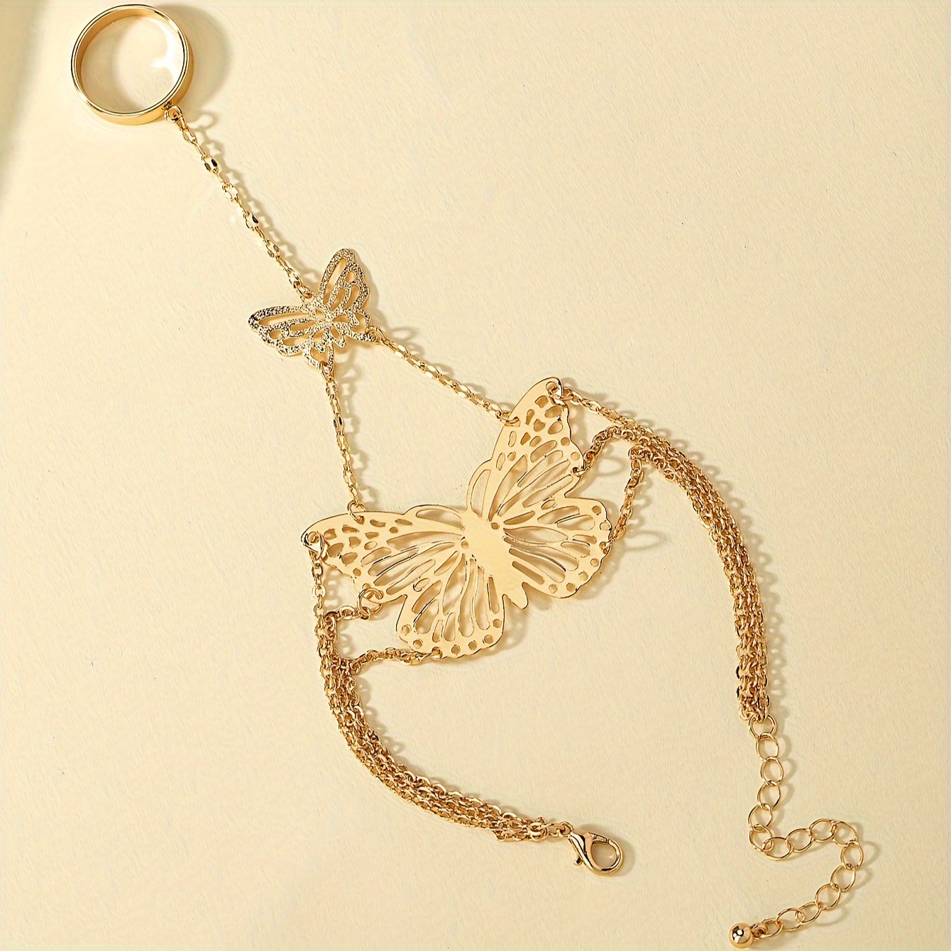 Sexy Butterfly Link Bracelet Iron for Parties & Vacations Spring Accessory