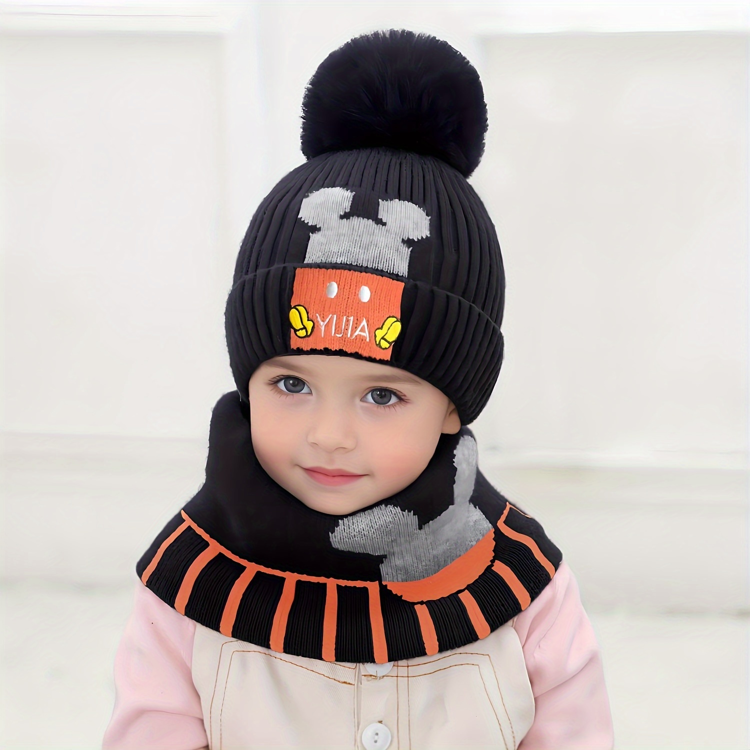 Childrens best sale hat scarf