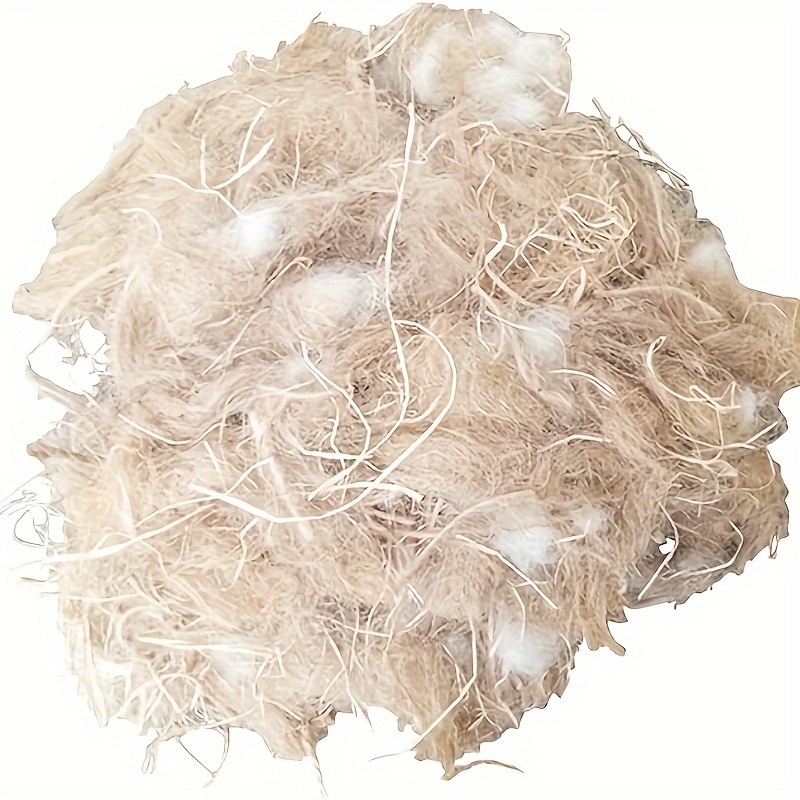 Grow Organiks Coconut Fibre Animal Bedding, Bird Nesting Material (200 GMS), Chicken Nesting Pads, Hamster Bedding, Coco Husk For Plants