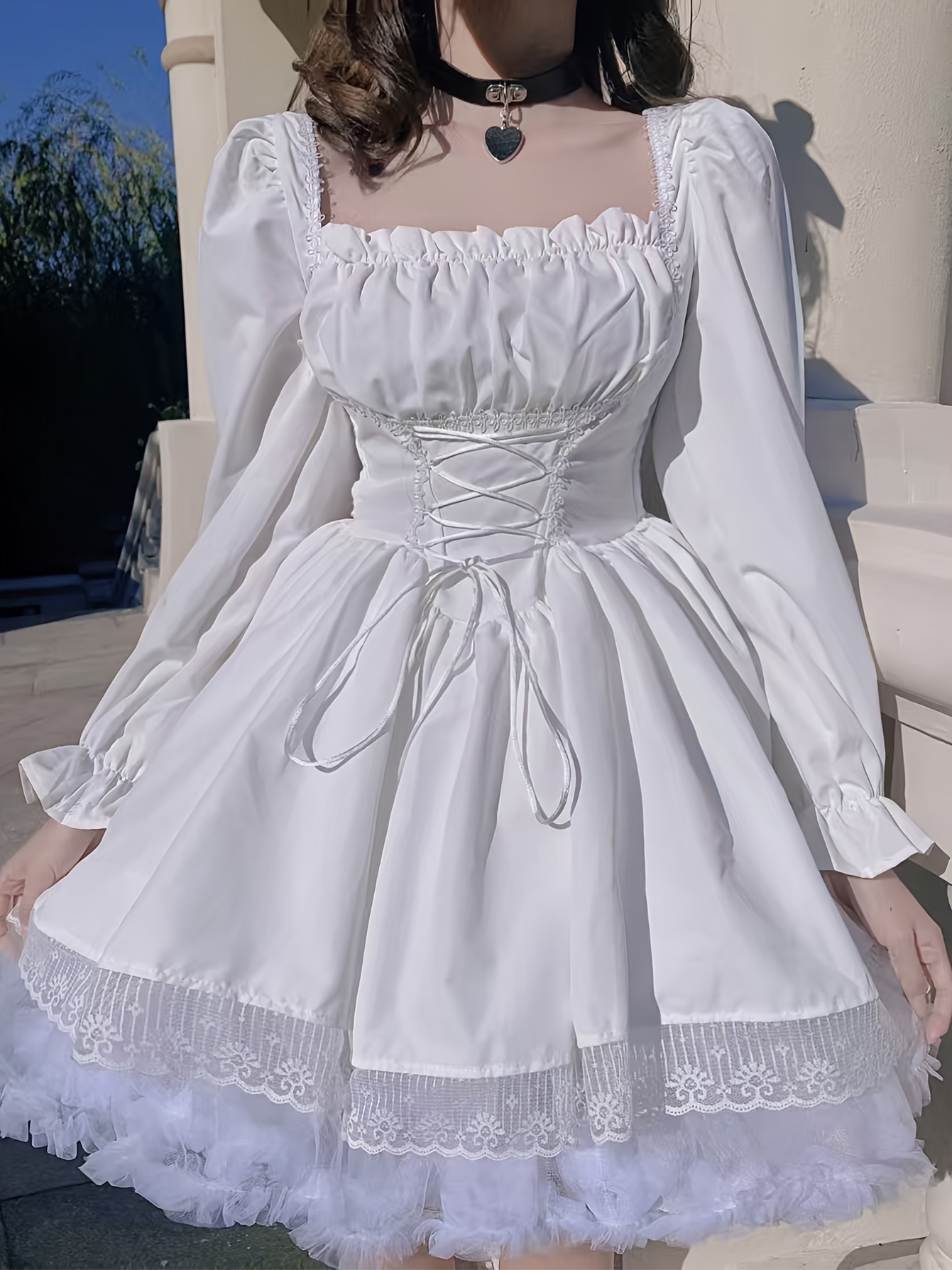strapless open back dress Runaway Princess Dress – Fairy Tong main image 0