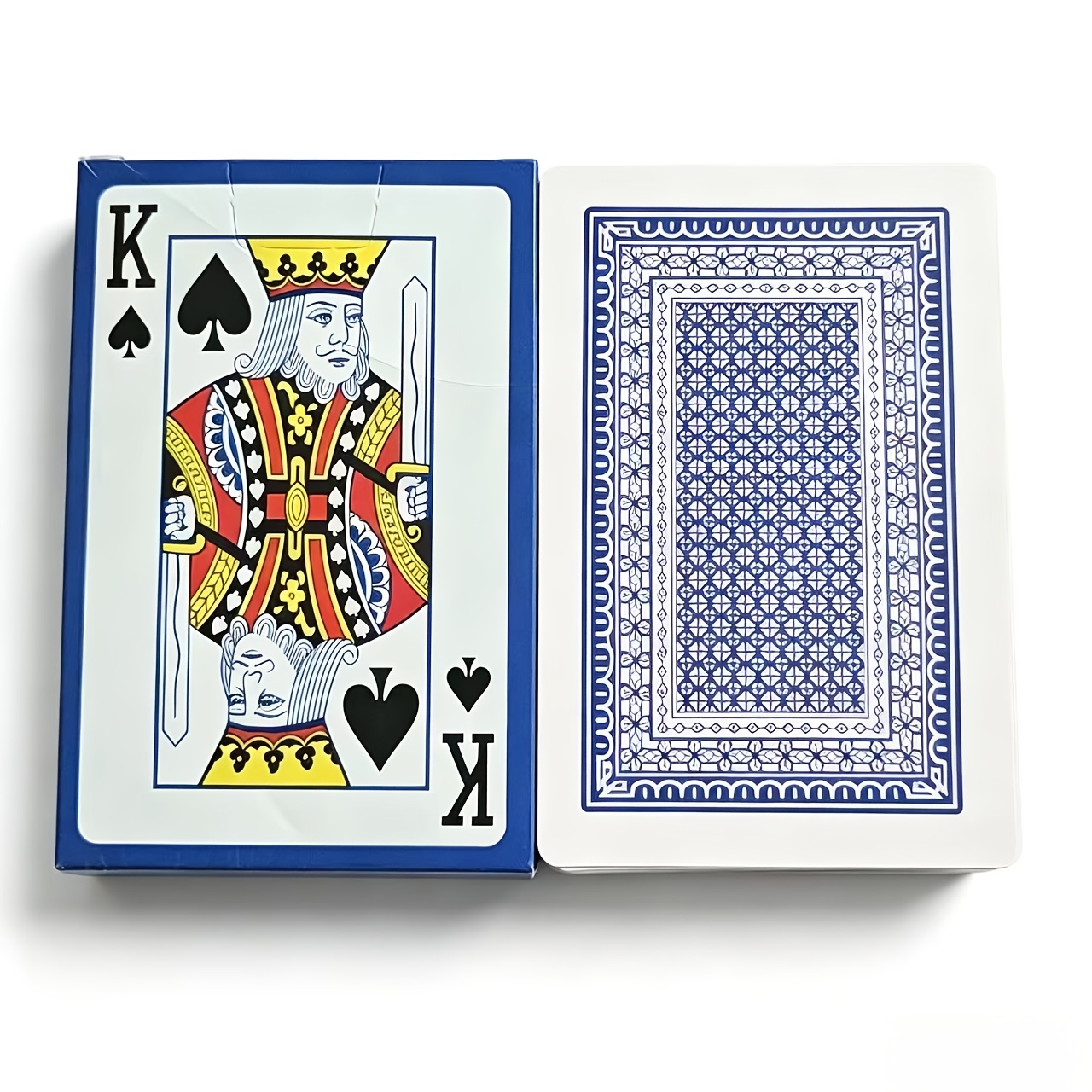 TEMU 54 Cartes à de Qualité Supérieure par - Taille Standard, Durables et Polyvalentes, Cadeau de Jeu Parfait, Cartes de Loisirs pour Adultes, Boîte