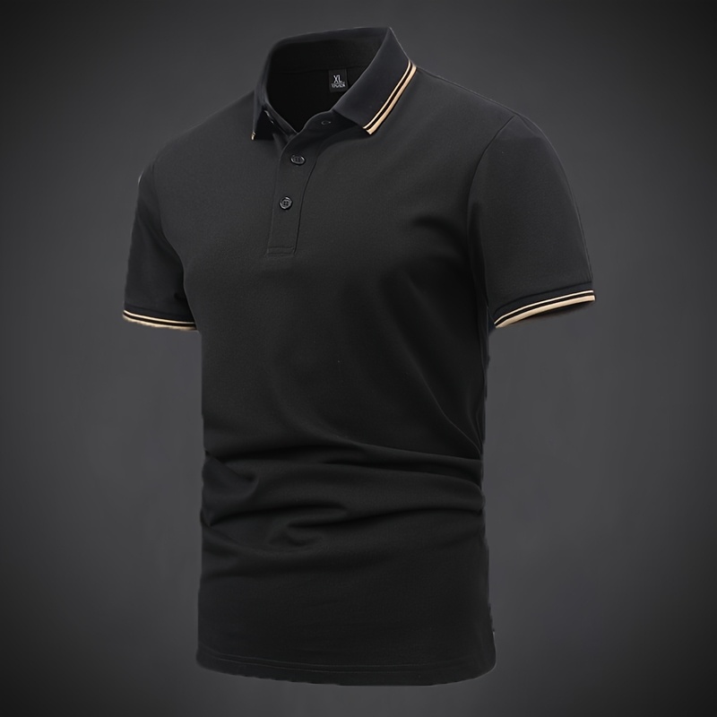 Men's Shirt Short Sleeve 2026 New Summer Lightweight Business T-Shirt Casual Collared Half-Sleeve