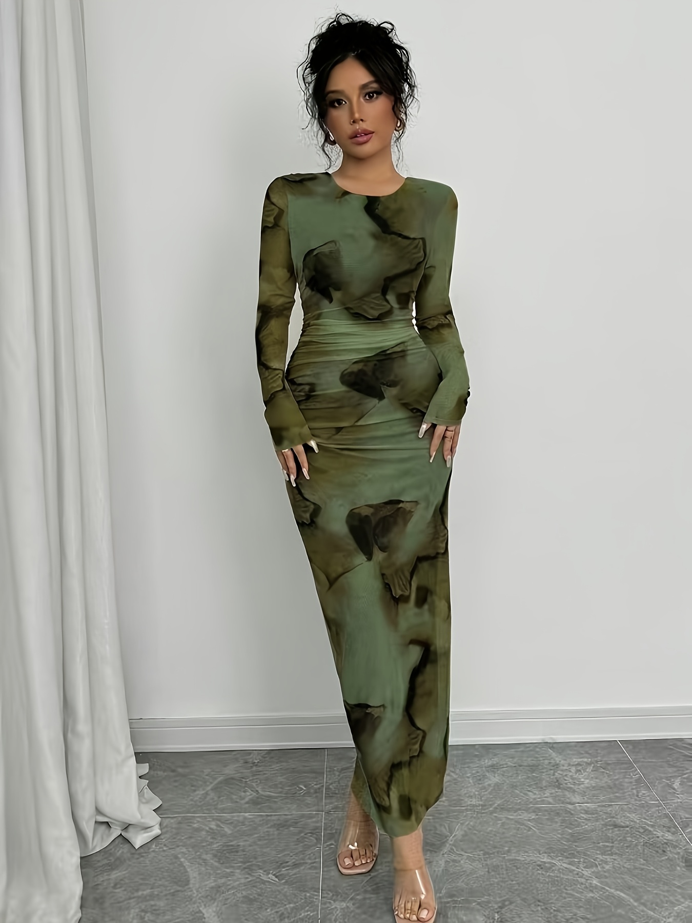 green emerald velvet dress Seyumixi Women Tie Dye Maxi Dress Strapless Gradient Hollow Out Long Dress  Summer Off Shoulder Flowy Elegant Dresses(Orange,S) at Amazon Women's  Clothing store main image 0